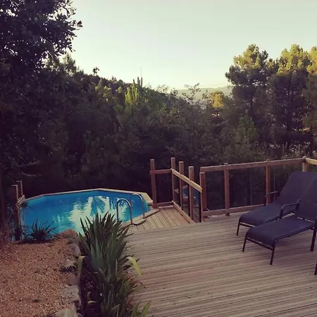 Villa For 6 People With Jacuzzi And Heated Pool Labegude